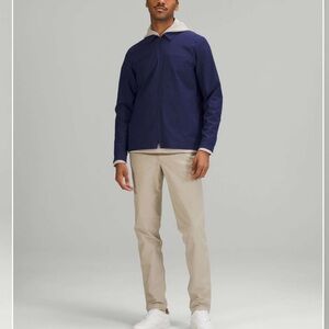 Lululemon ABC Slim-Fit Pant Utilitech Men 34 Raw Linen 2022 Stretch Office Golf